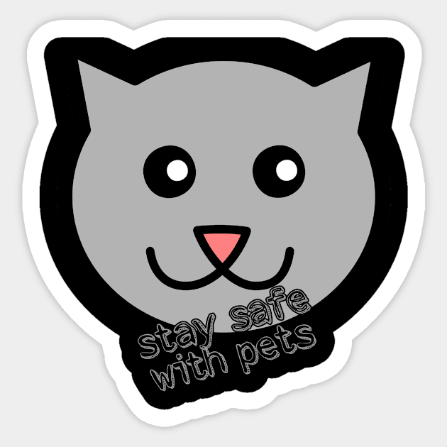 Cool cats Sticker by teedesign20